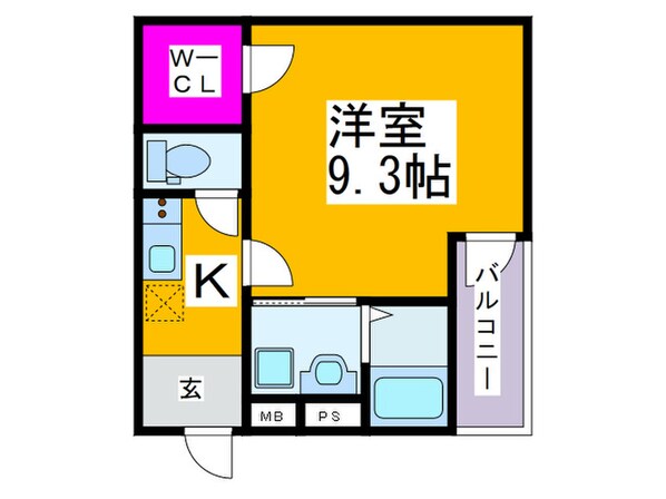 フジパレス城東諏訪サウスⅤ番館の物件間取画像